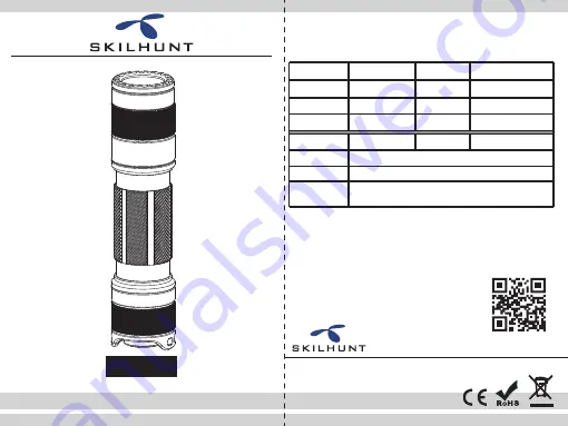 SKILHUNT E2A Скачать руководство пользователя страница 1