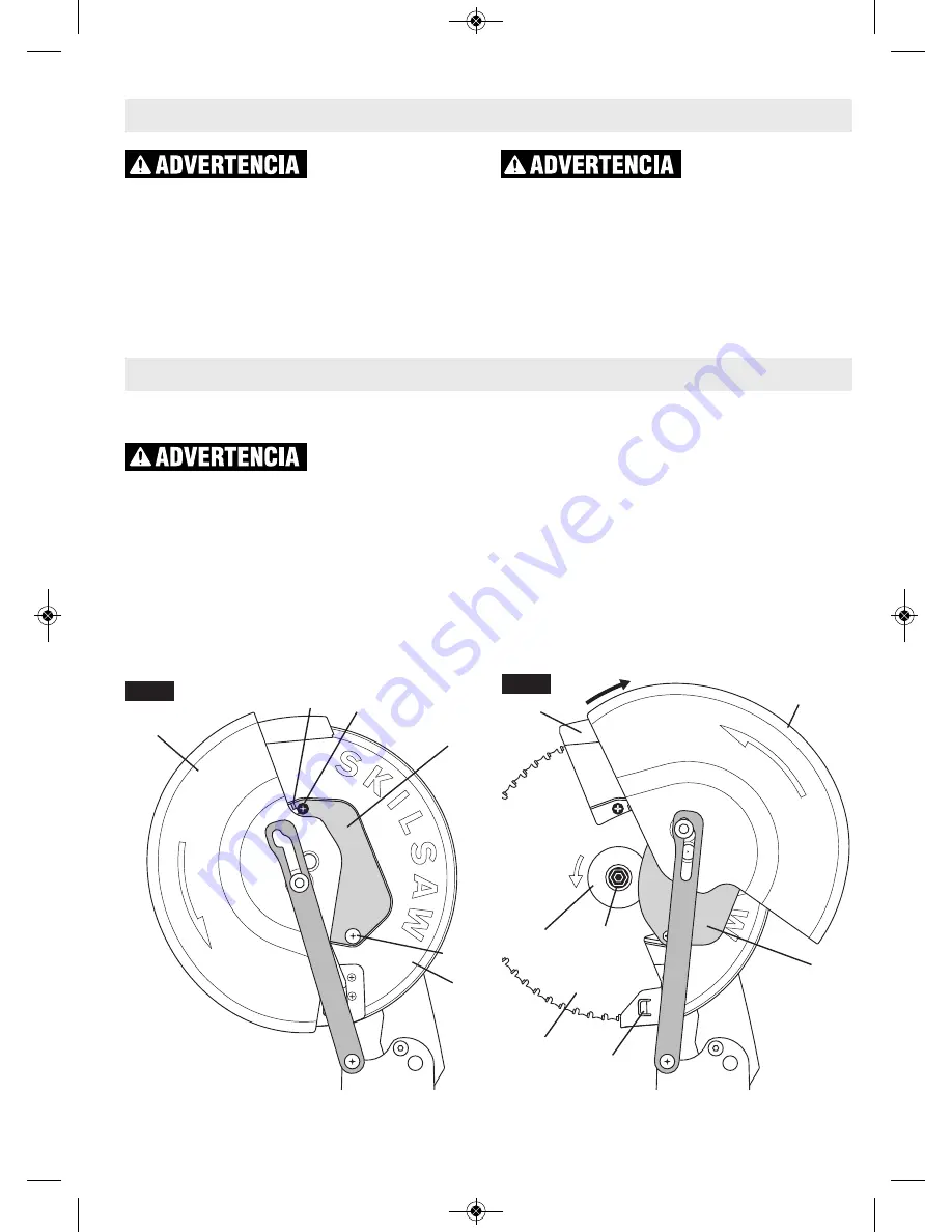 skilsaw SPT62MTC Operating/Safety Instructions Manual Download Page 46