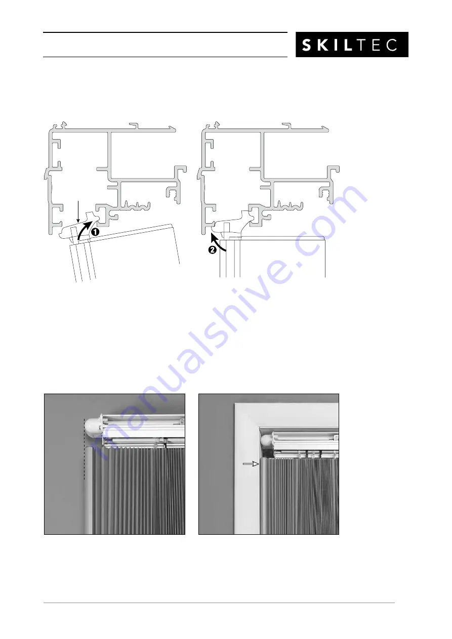 SKILTEC DUETTE VERTIGLIDE SIDE STACK DESIGN
POWERVIEW MOTORISATION 9G-B Скачать руководство пользователя страница 15