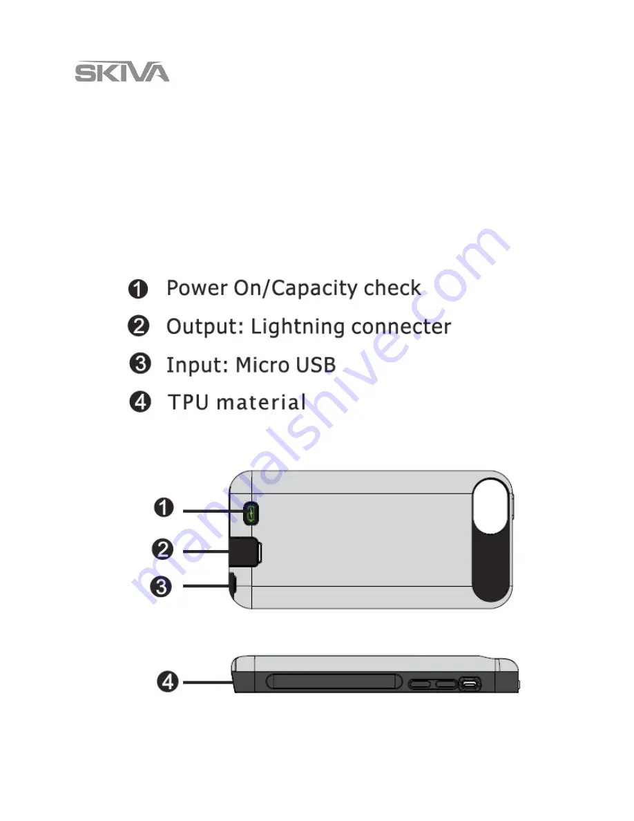 Skiva PowerSkin IP5C AP107 Скачать руководство пользователя страница 2