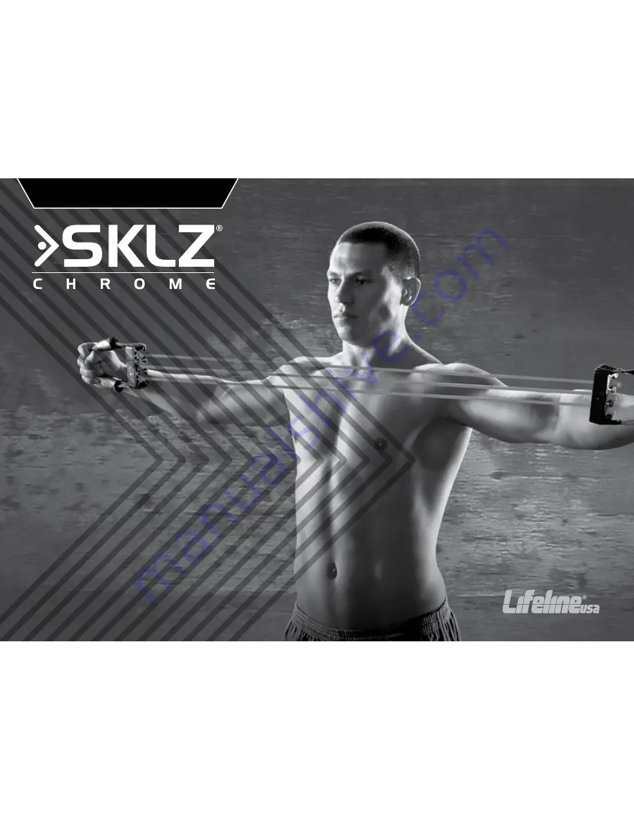 SKLZ Chrome CHEST EXPANDER Instruction Manual And Exercise Manual Download Page 1