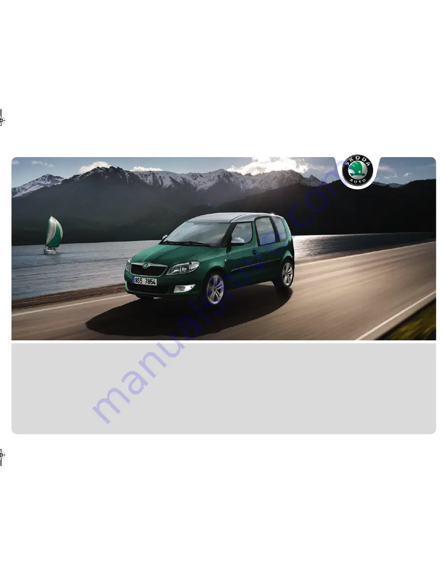 Skoda 2010 Roomster Owner'S Manual Supplement Download Page 1