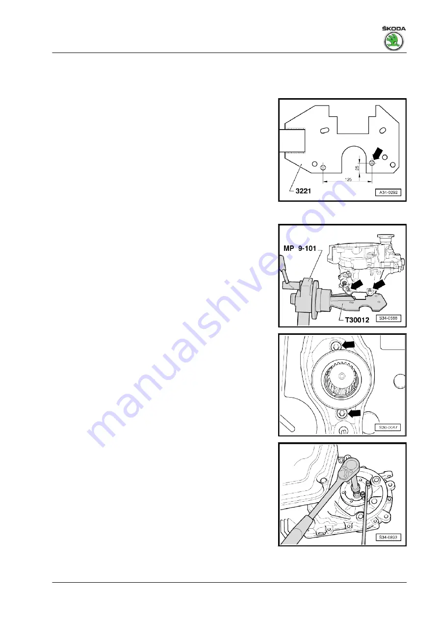 Skoda Fabia II 2007 Workshop Manual Download Page 123