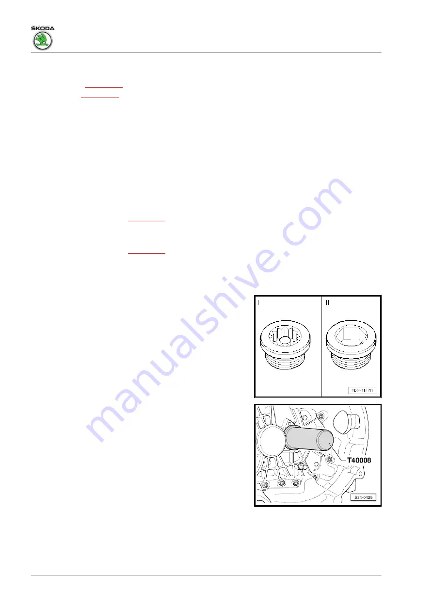 Skoda Fabia II 2007 Workshop Manual Download Page 132