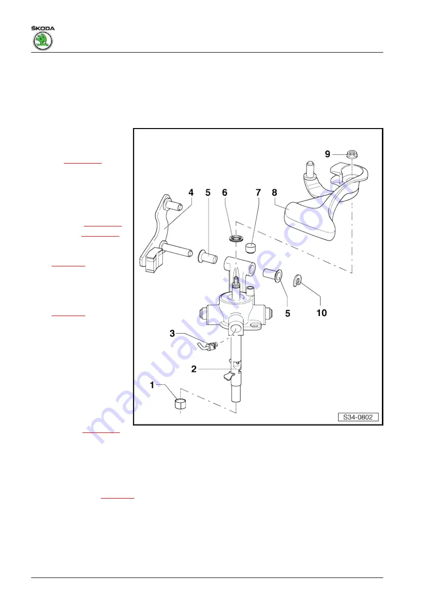 Skoda Fabia II 2007 Workshop Manual Download Page 134