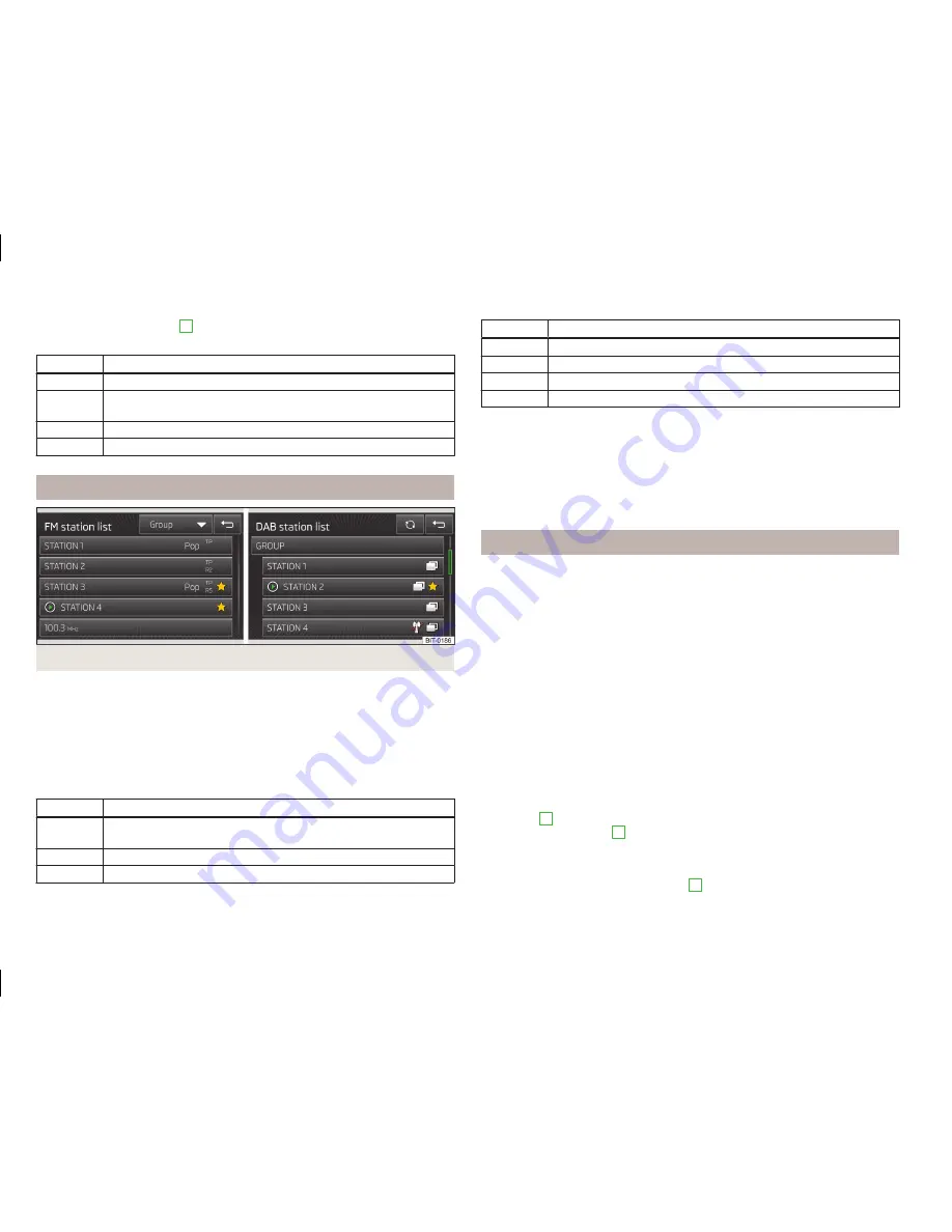 Skoda Infotainment Radio Bolero Owner'S Manual Download Page 24