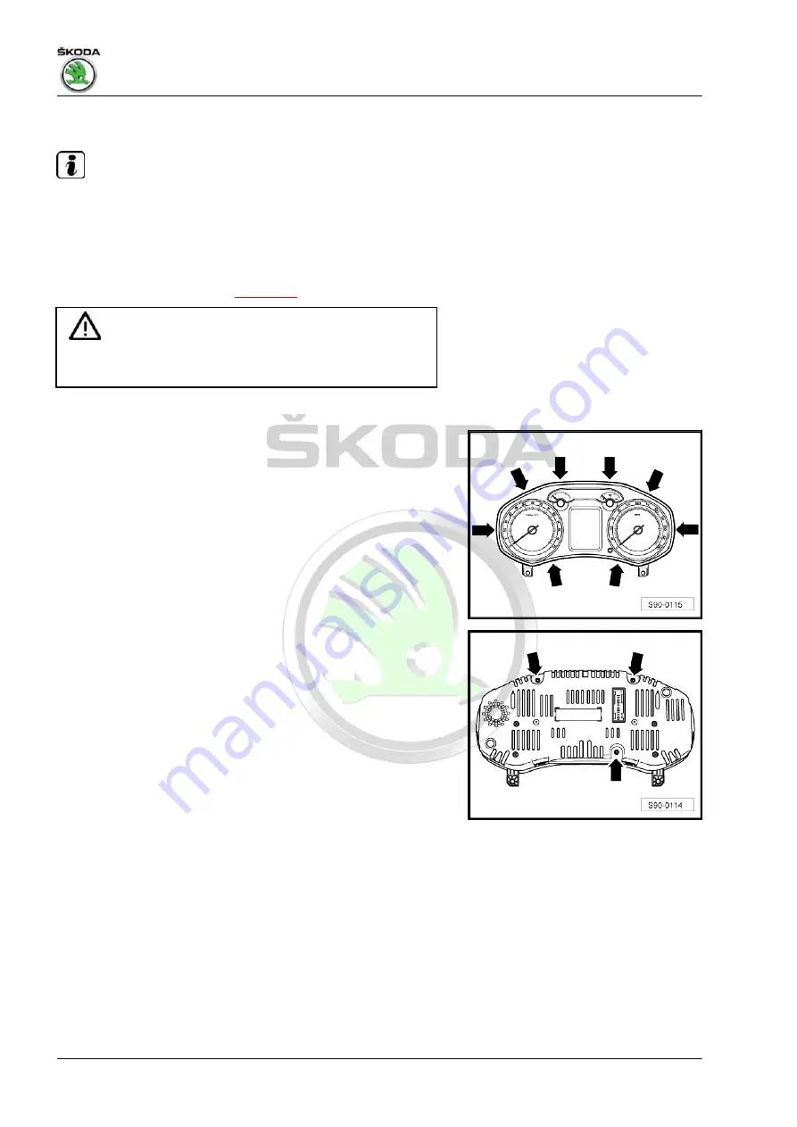 Skoda Octavia II 2004 Workshop Manual Download Page 32