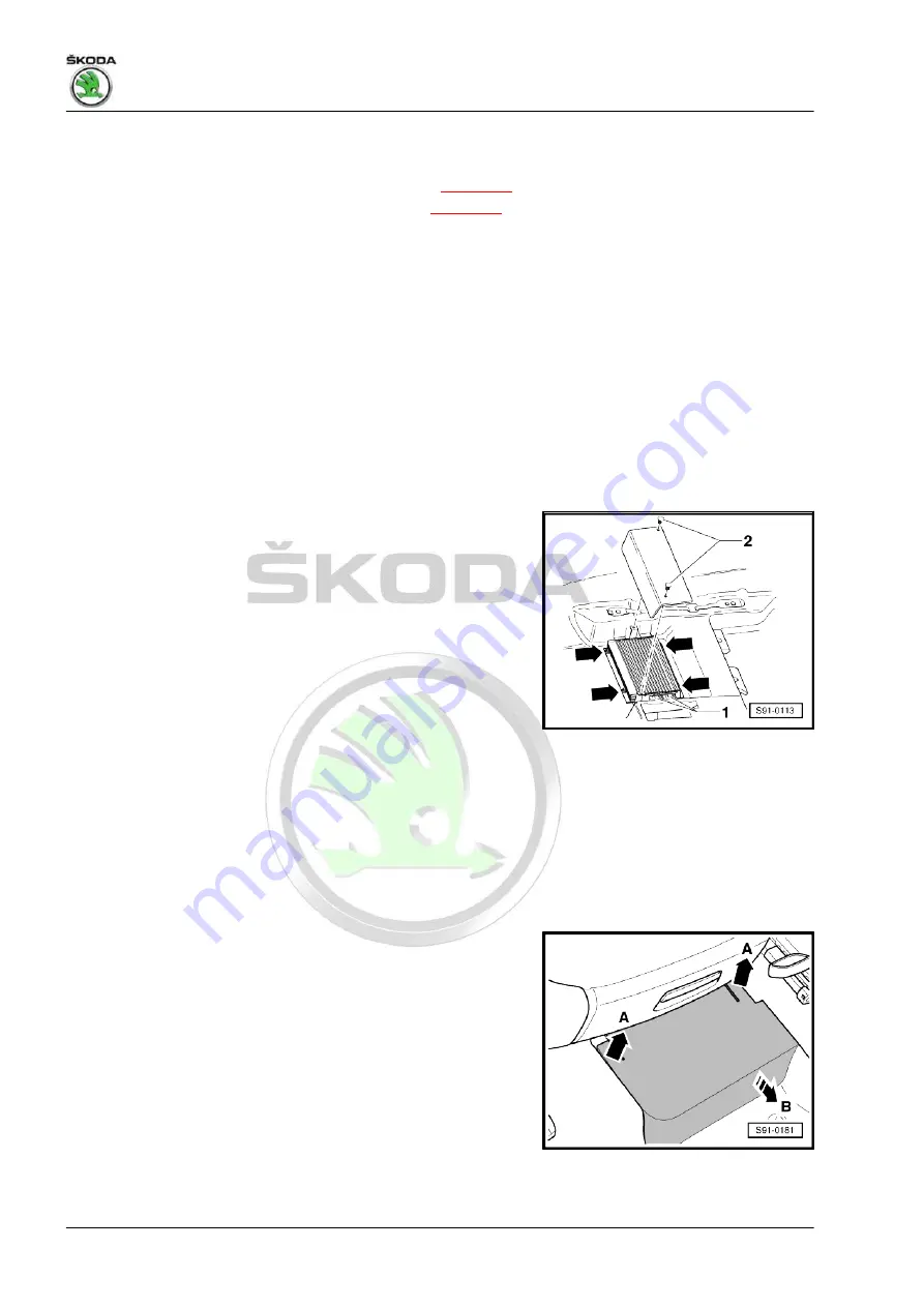 Skoda Octavia II 2004 Workshop Manual Download Page 76