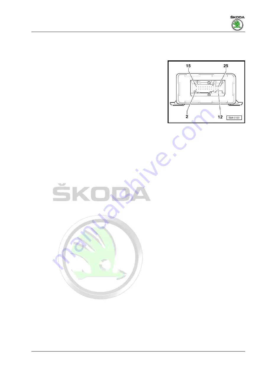 Skoda Octavia II 2004 Workshop Manual Download Page 127