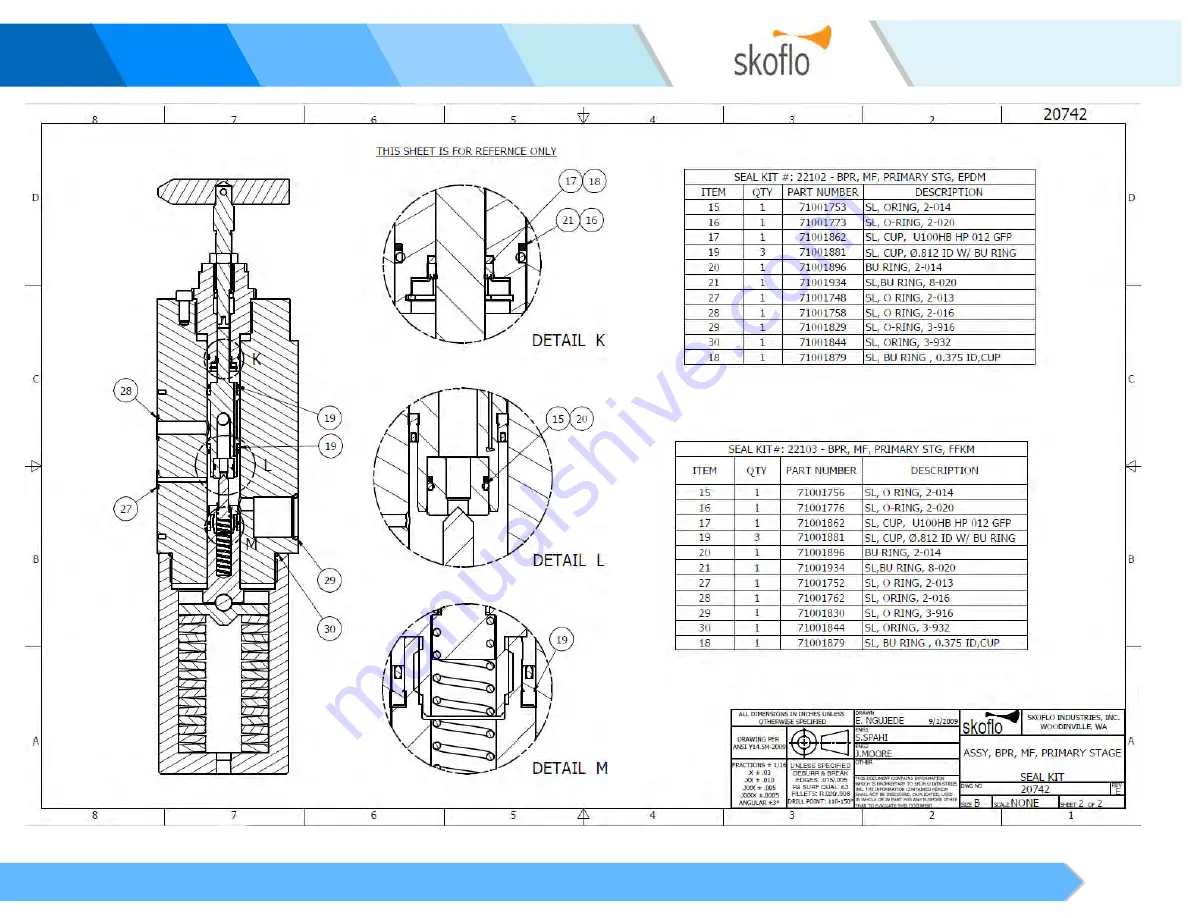 SkoFlo Industries BPR10000MFB Series Скачать руководство пользователя страница 11