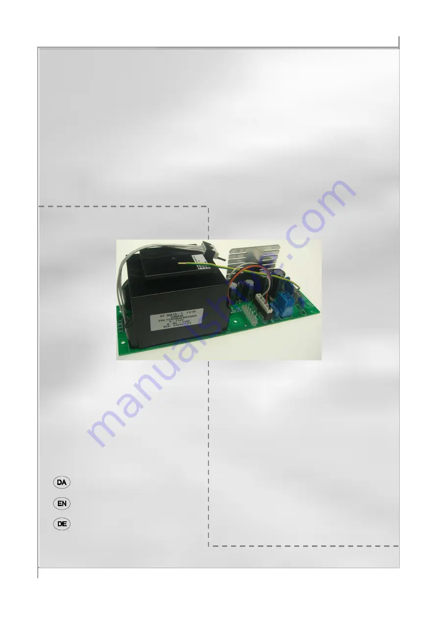 Skov 135703 Mounting Manual Download Page 1