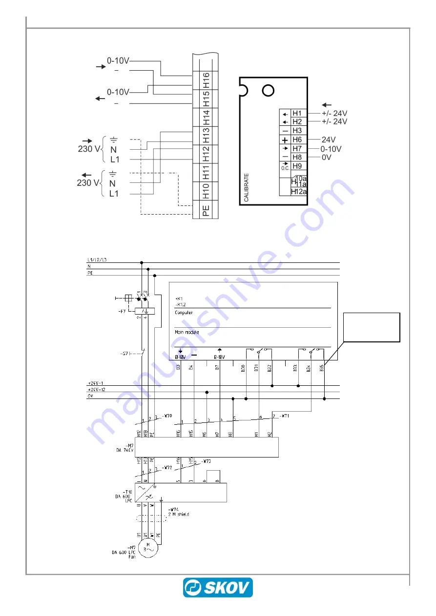 Skov DA 74C Series Скачать руководство пользователя страница 20