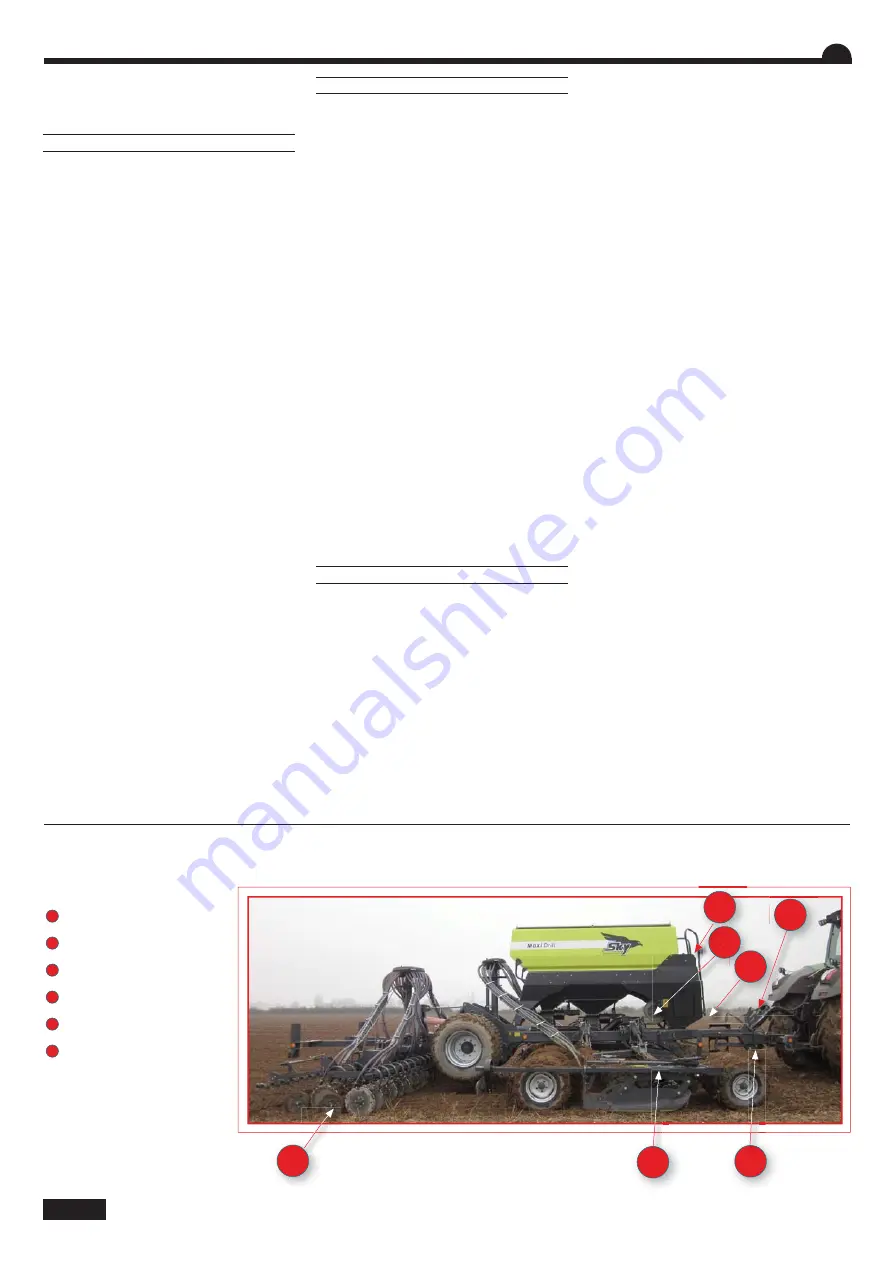 SKY Agriculture Easy Drill W4000 Original Instructions Manual Download Page 8