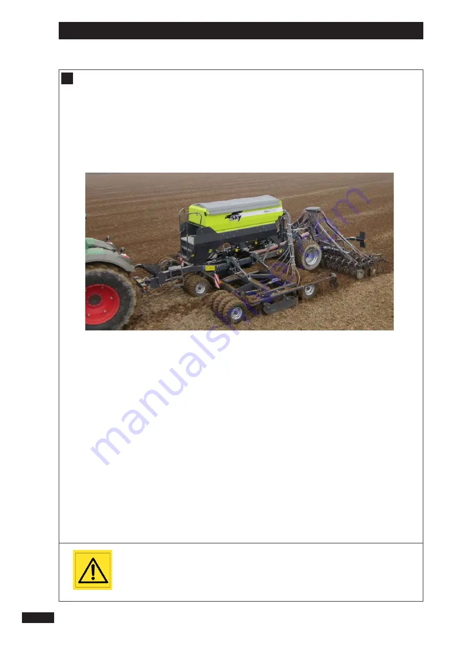 SKY Agriculture Easy Drill W4000 Original Instructions Manual Download Page 102