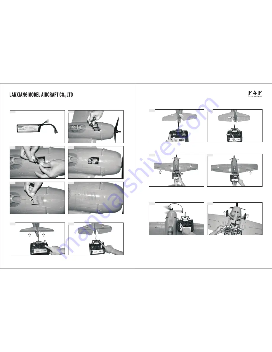 SKY FLIGHT HOBBY F4FWILD CAT Instruction Manual Download Page 11
