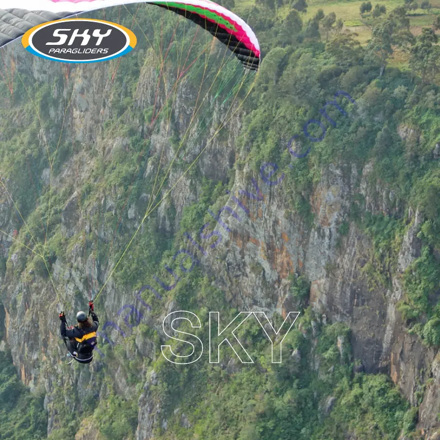 SKY PARAGLIDERS Gii 3 Скачать руководство пользователя страница 1