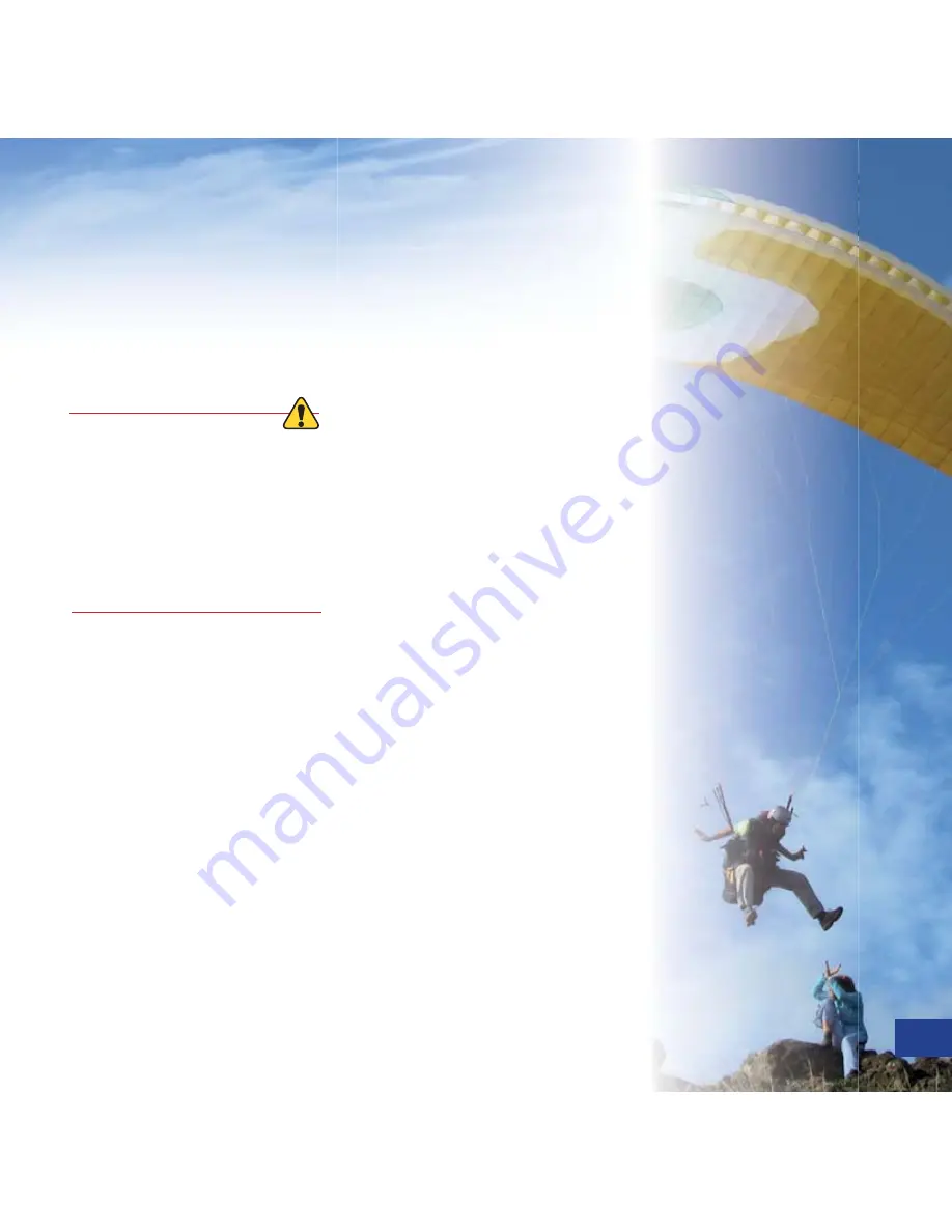 SKY PARAGLIDERS REVERSE 2 User Manual Download Page 27