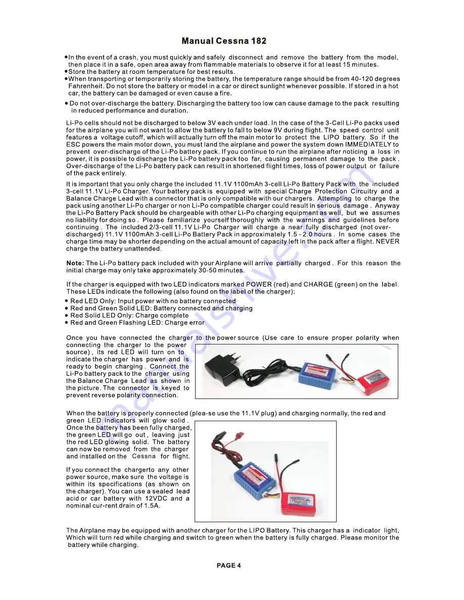 SkyArtec Cessna 182 Manual Download Page 4