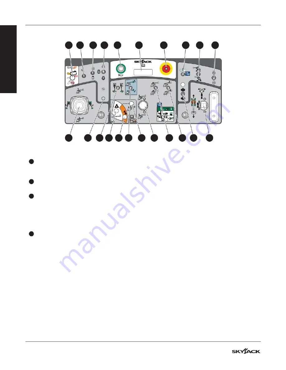 Skyjack 213217AAA Operating Manual Download Page 28