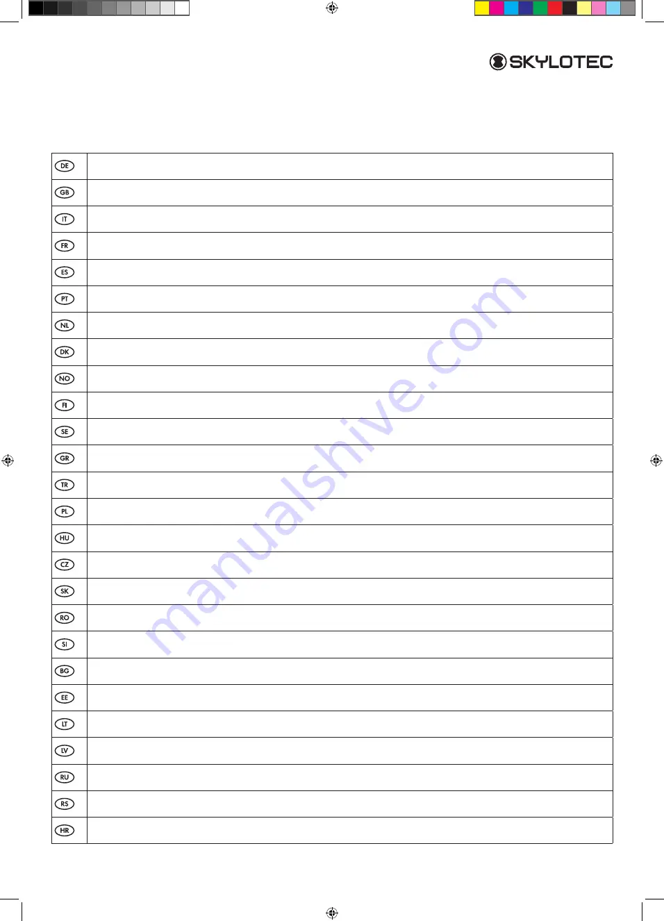 SKYLOTEC SKYLINE 2.0 Assembly Instructions Manual Download Page 3