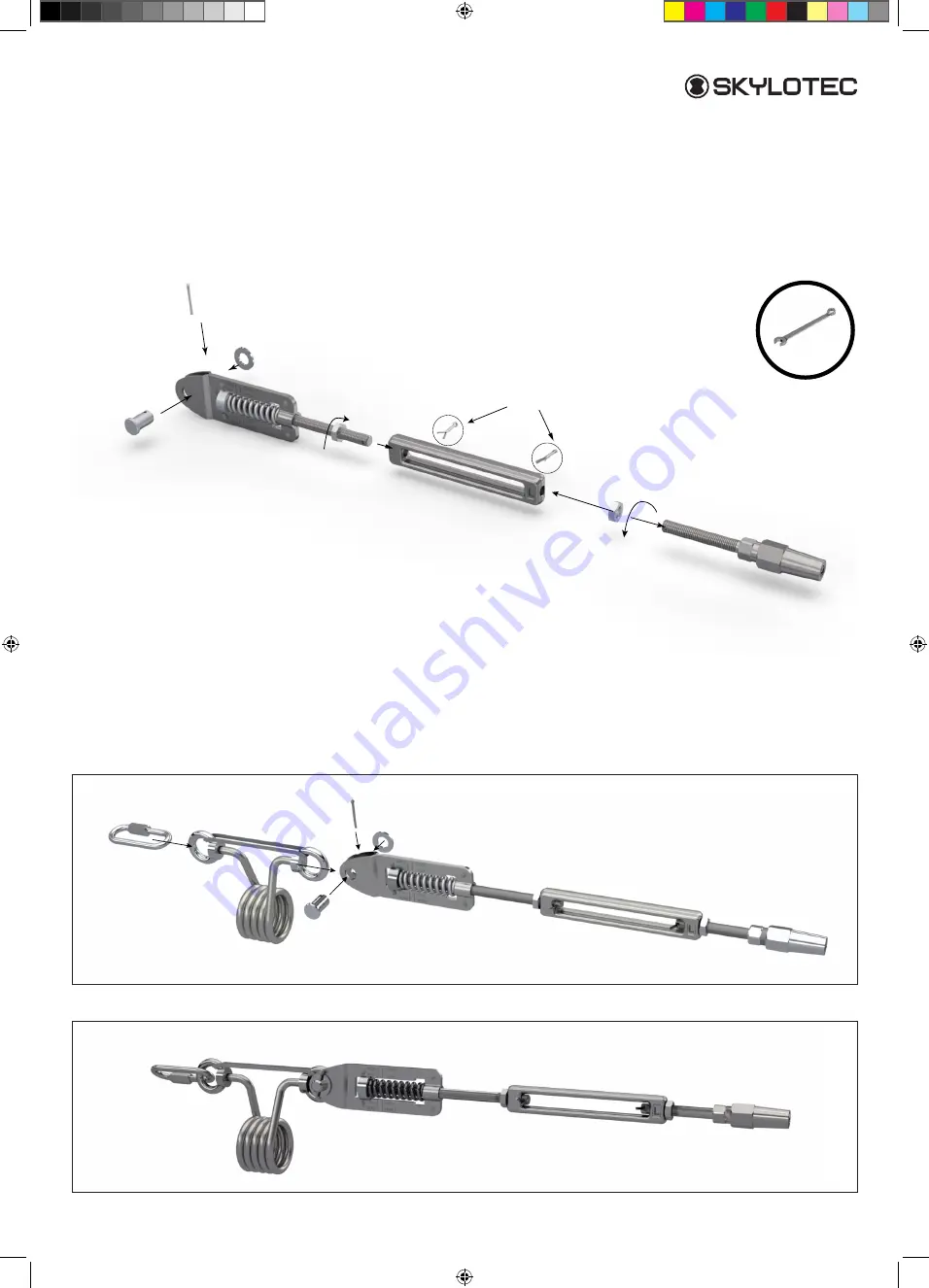 SKYLOTEC SKYLINE 2.0 Assembly Instructions Manual Download Page 9