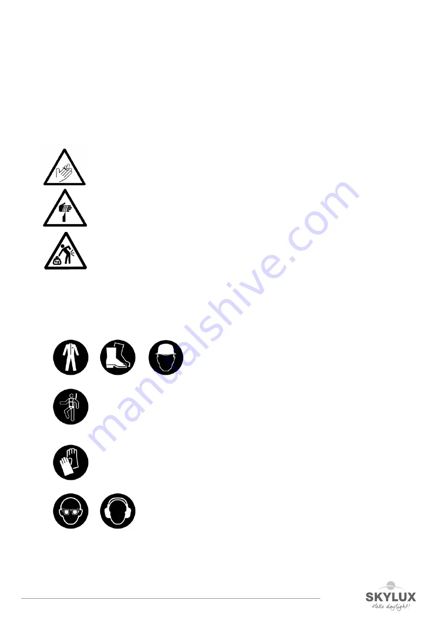 SKYLUX Cintralux Alu EP 10/10 Mounting Instructions Download Page 3