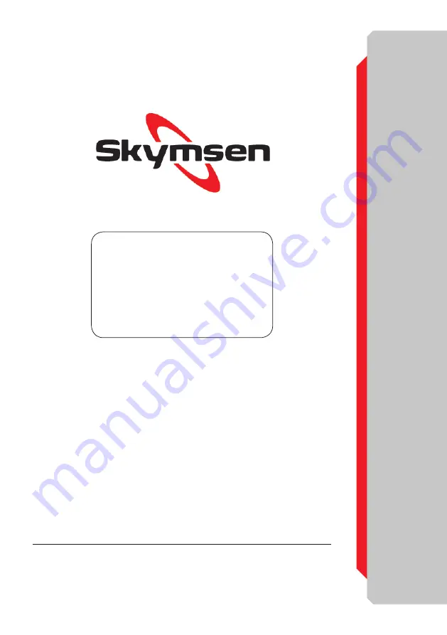 Skymsen 58989.6 Instruction Manual Download Page 48