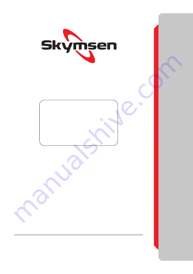 Skymsen 65320.9 Instruction Manual Download Page 40