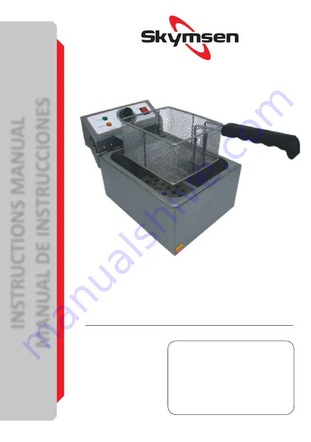 Skymsen FE-10-N Instruction Manual Download Page 1