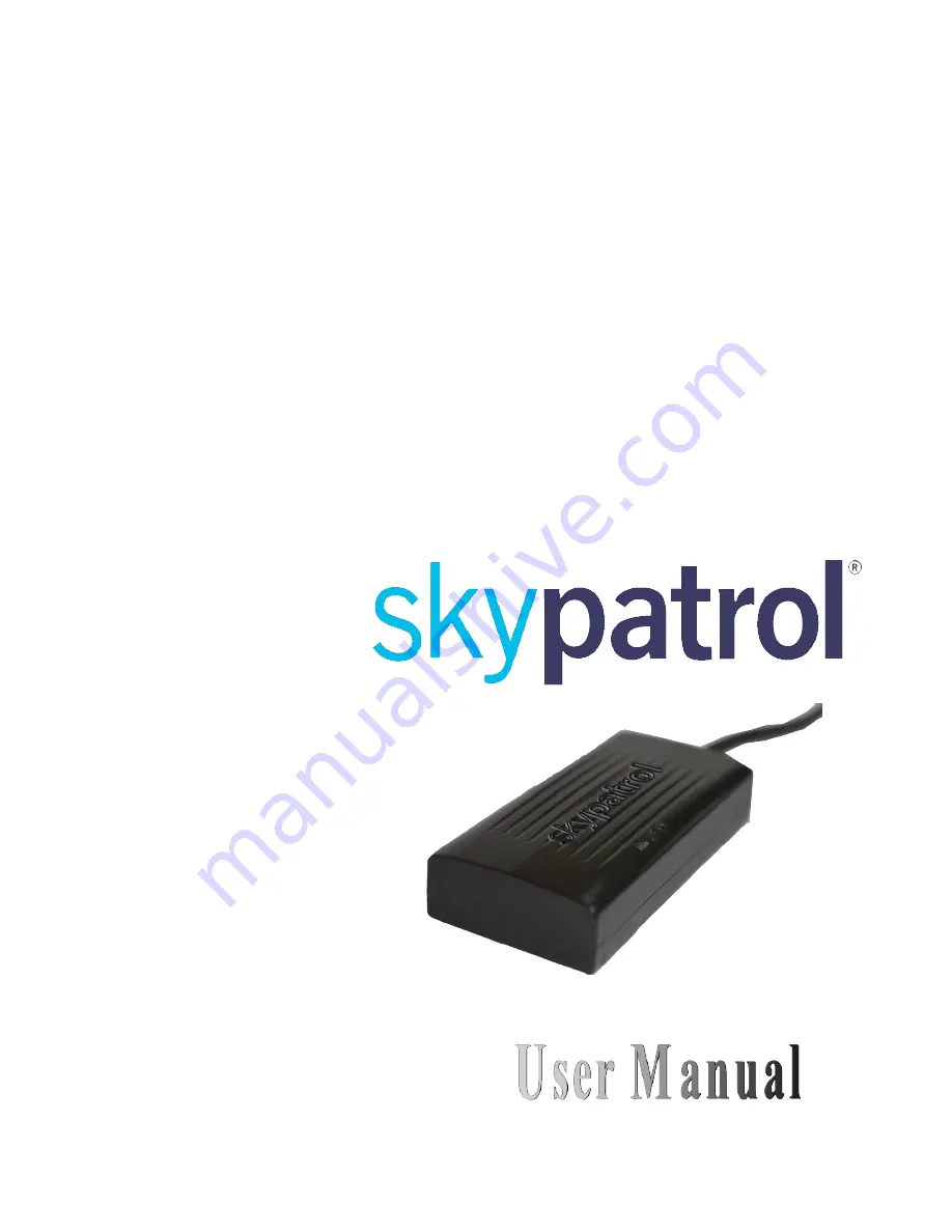 Skypatrol SP2600 User Manual Download Page 1