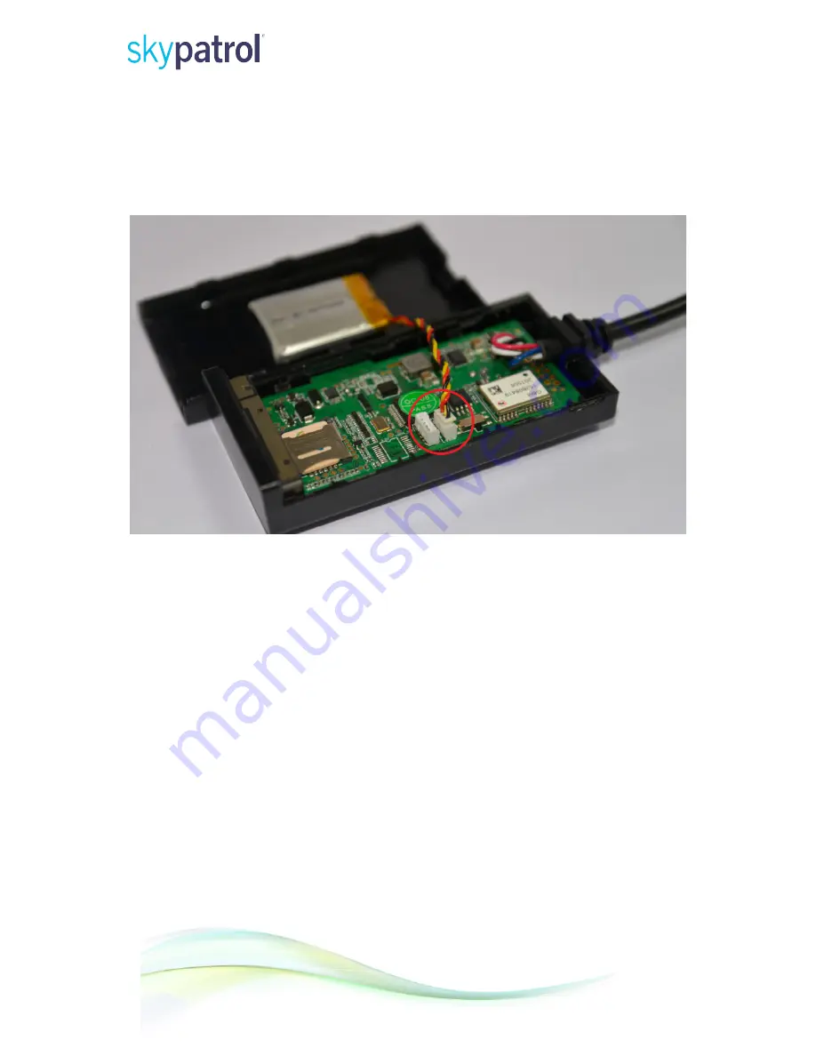 Skypatrol SP2600 User Manual Download Page 13