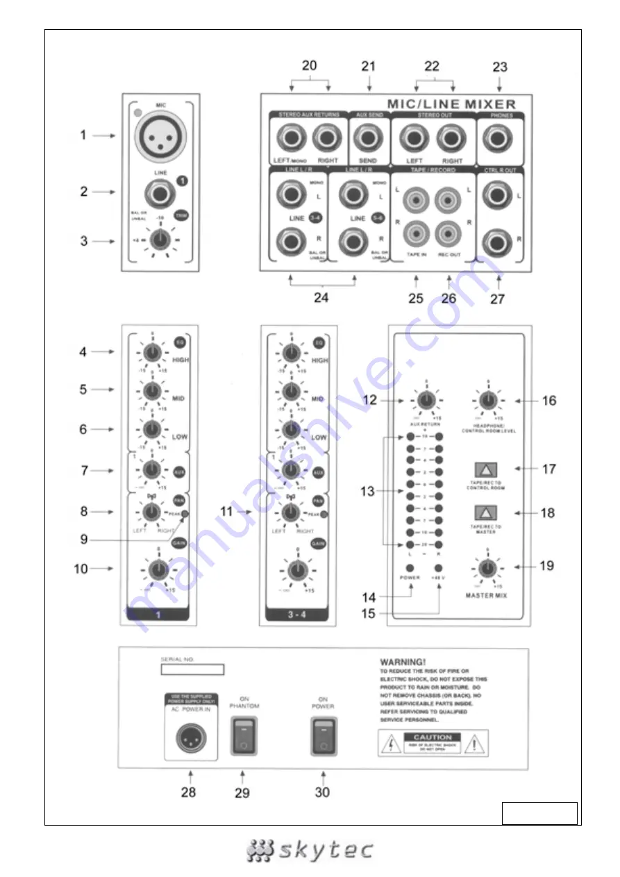 Skytec 172.558 Instruction Manual Download Page 24