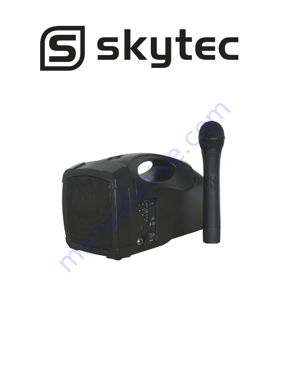 Skytec ST-010 Скачать руководство пользователя страница 1