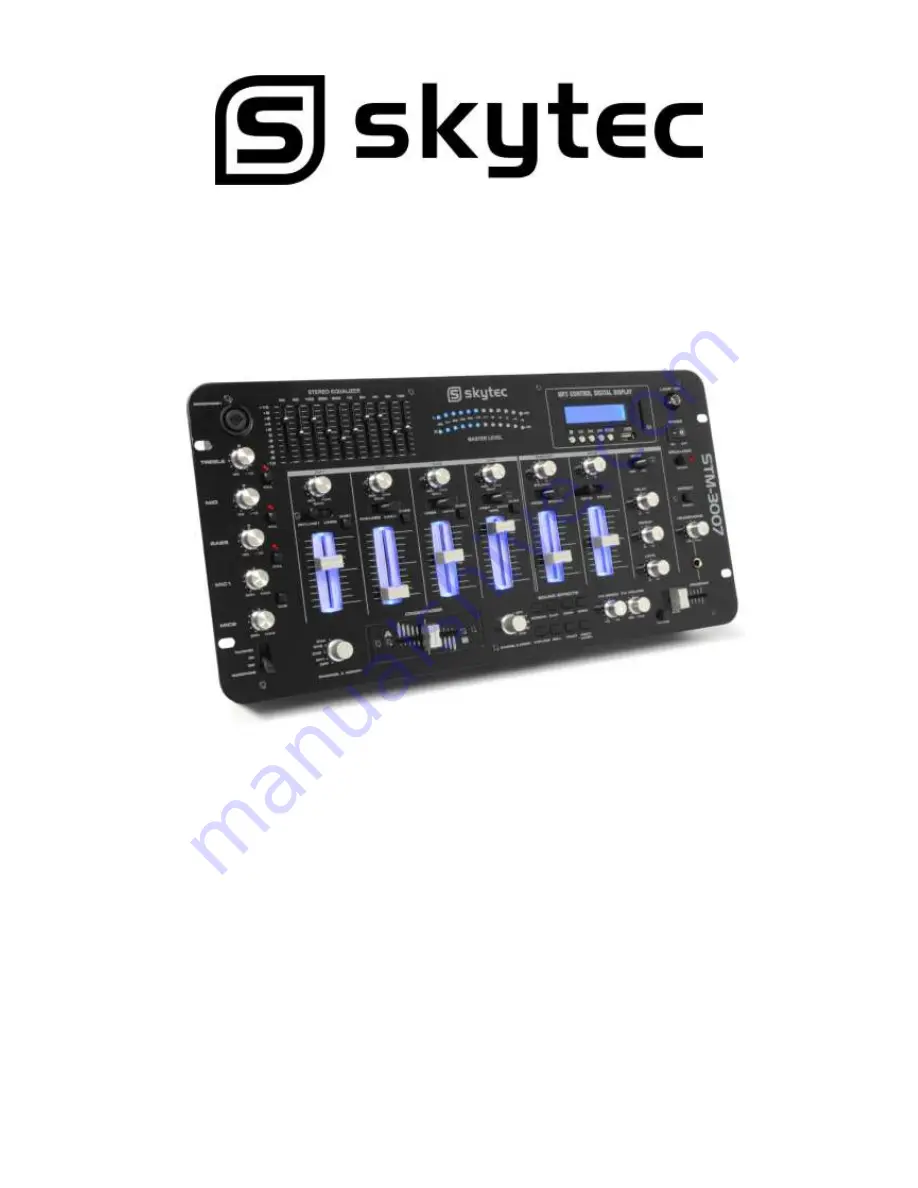 Skytec STM-3007 Скачать руководство пользователя страница 1