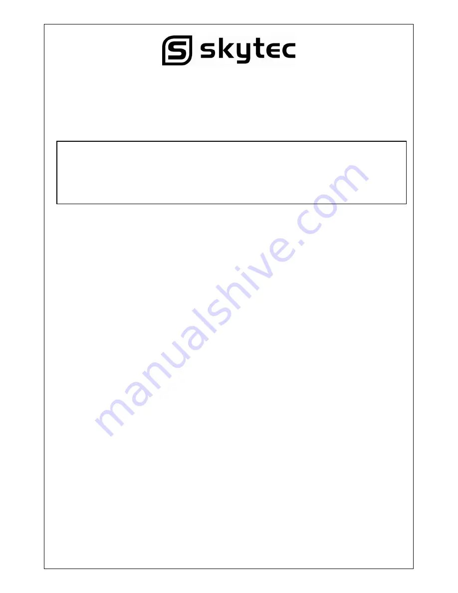 Skytec STX-120 User Manual Download Page 8