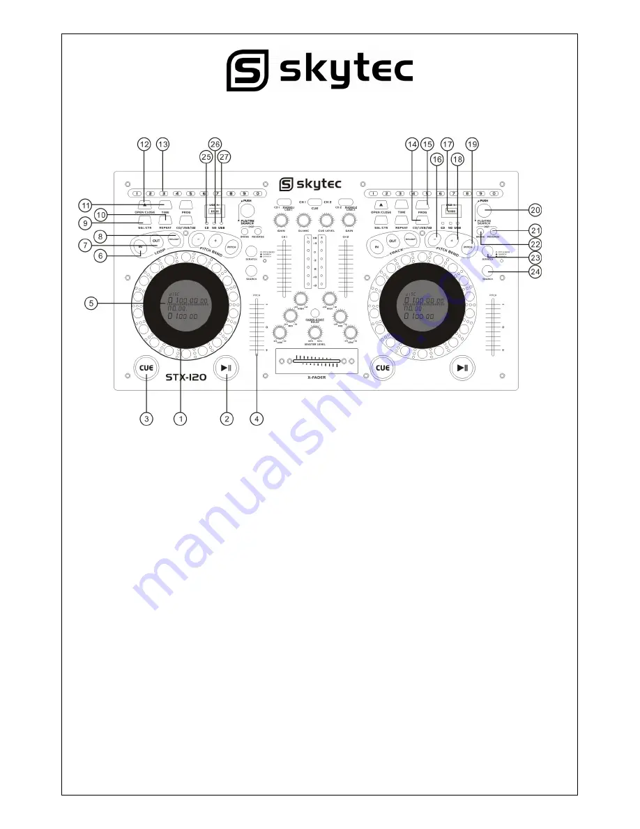 Skytec STX-120 Скачать руководство пользователя страница 10