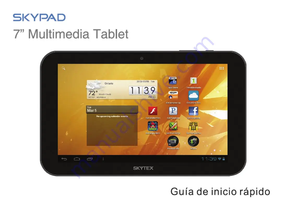 Skytex SKYPAD 722 Скачать руководство пользователя страница 26