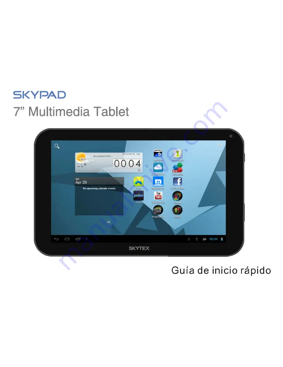 Skytex SKYPAD SP705 Скачать руководство пользователя страница 26