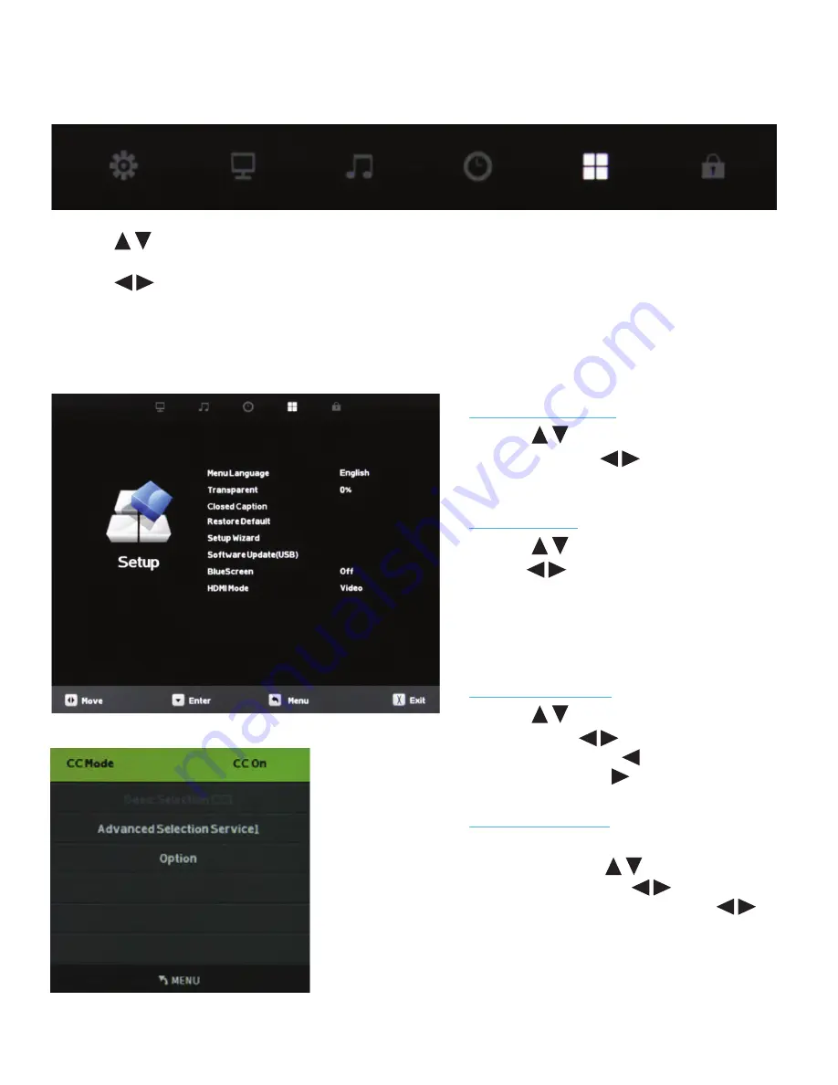 Skyvue C-OBX-4270-L Owner'S Manual Download Page 38