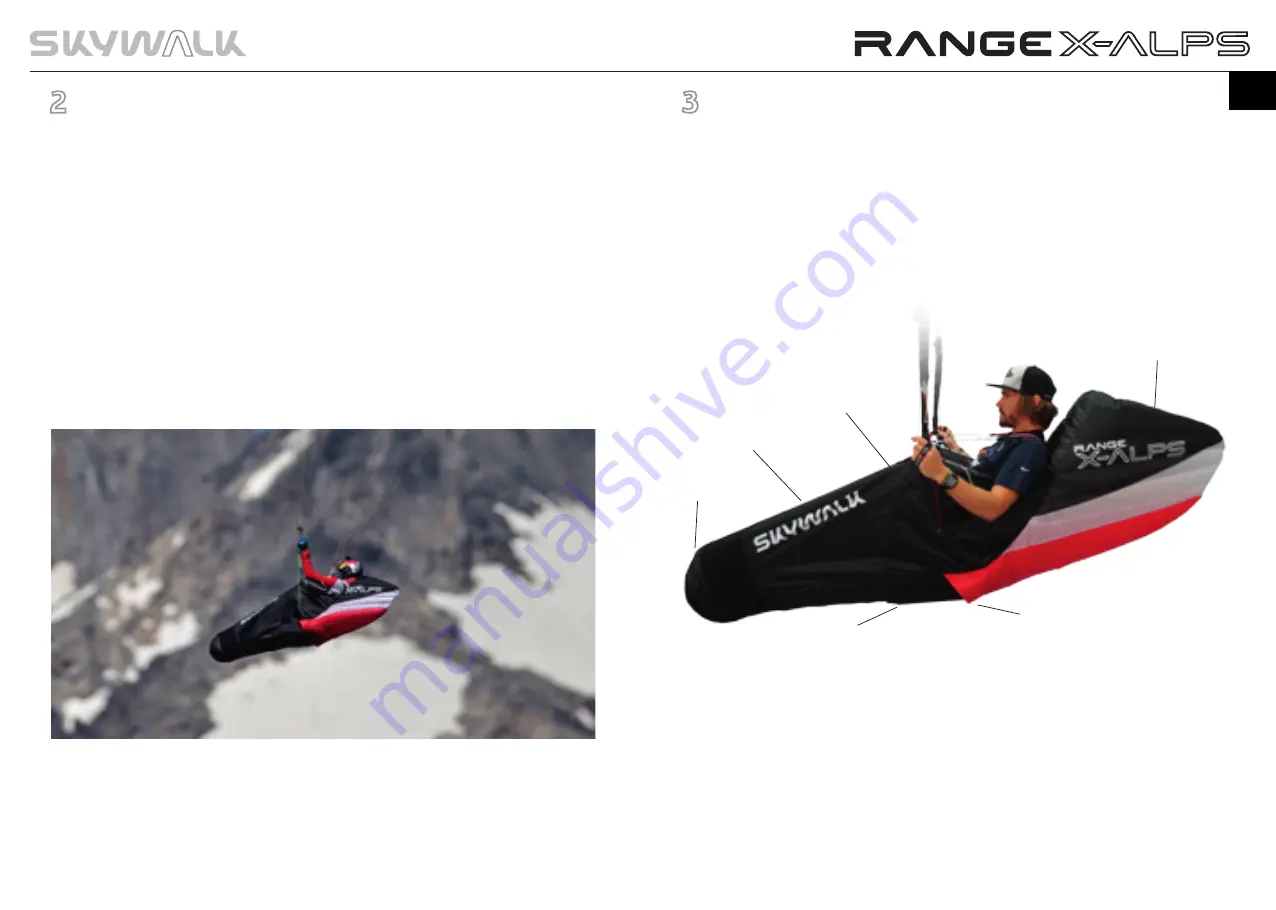 Skywalk RANGE X-ALPS Manual/Service Download Page 3