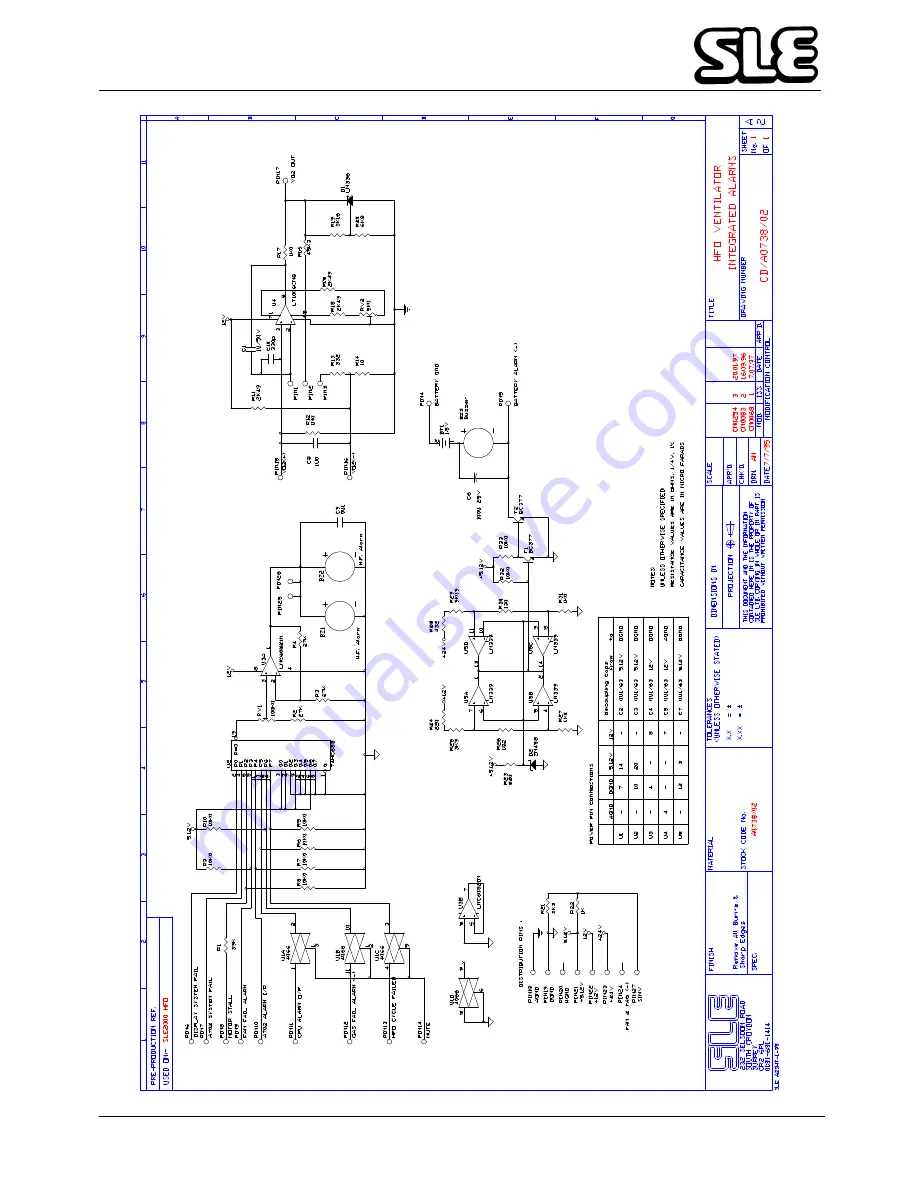 SLE SLE2000 HFO Service Manual Download Page 47