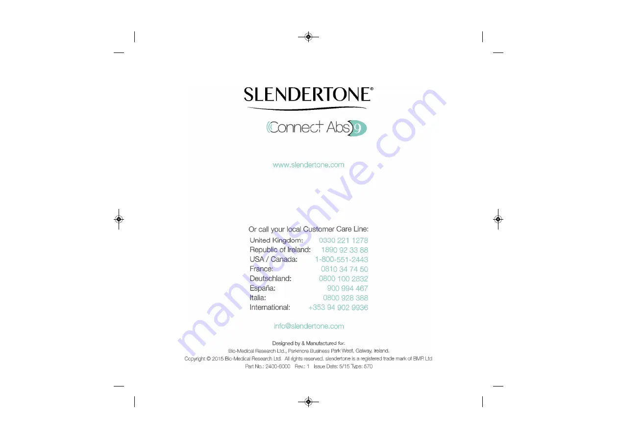 Slendertone Connect Abs9 Instruction Manual Download Page 112