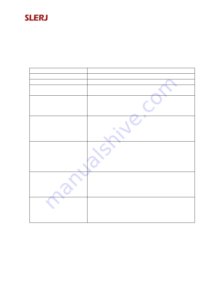 Slerj SSR-1U User Manual Download Page 18