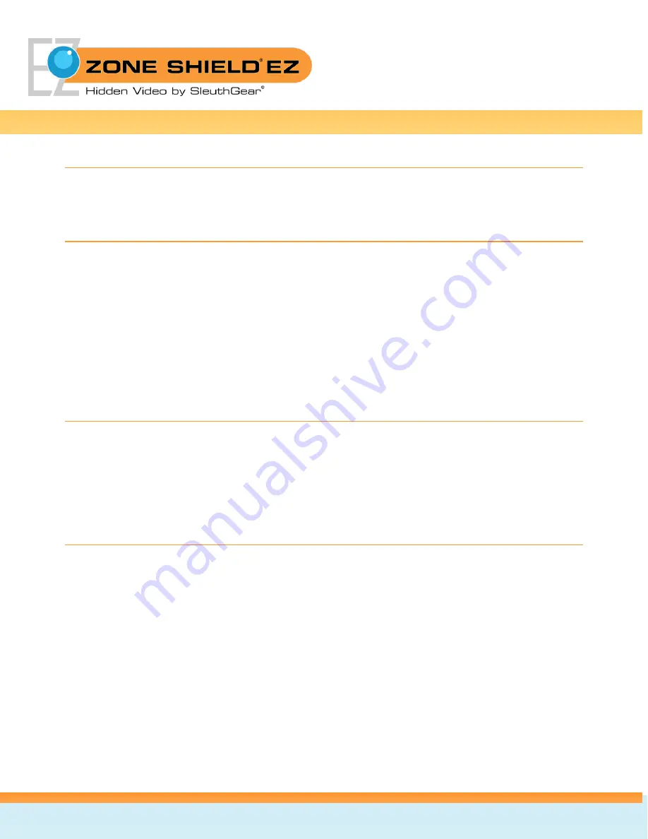 SleuthGear KB-C5520 Manual Download Page 3