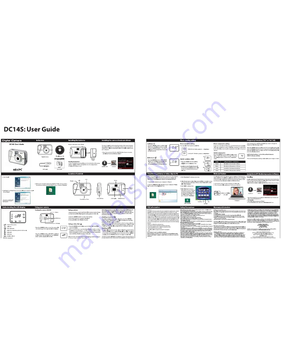 Slick SLICK DC14S User Manual Download Page 1