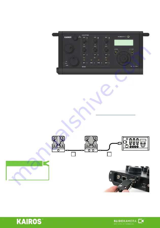 Slide Kamera FOOT CONTROLLERS HAD-10 User Manual Download Page 4