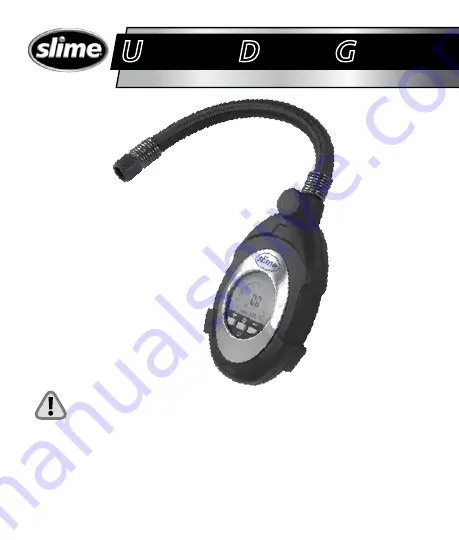 Slime Ultimate Digital Gauge Quick Start Manual Download Page 1