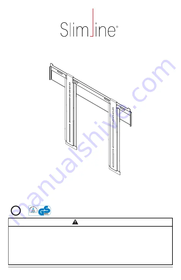 SlimLine SLFMU Installation Manual Download Page 1