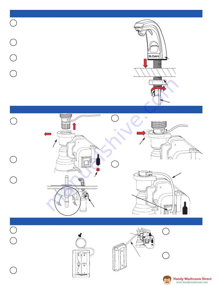 Sloan ESD-200 Скачать руководство пользователя страница 4