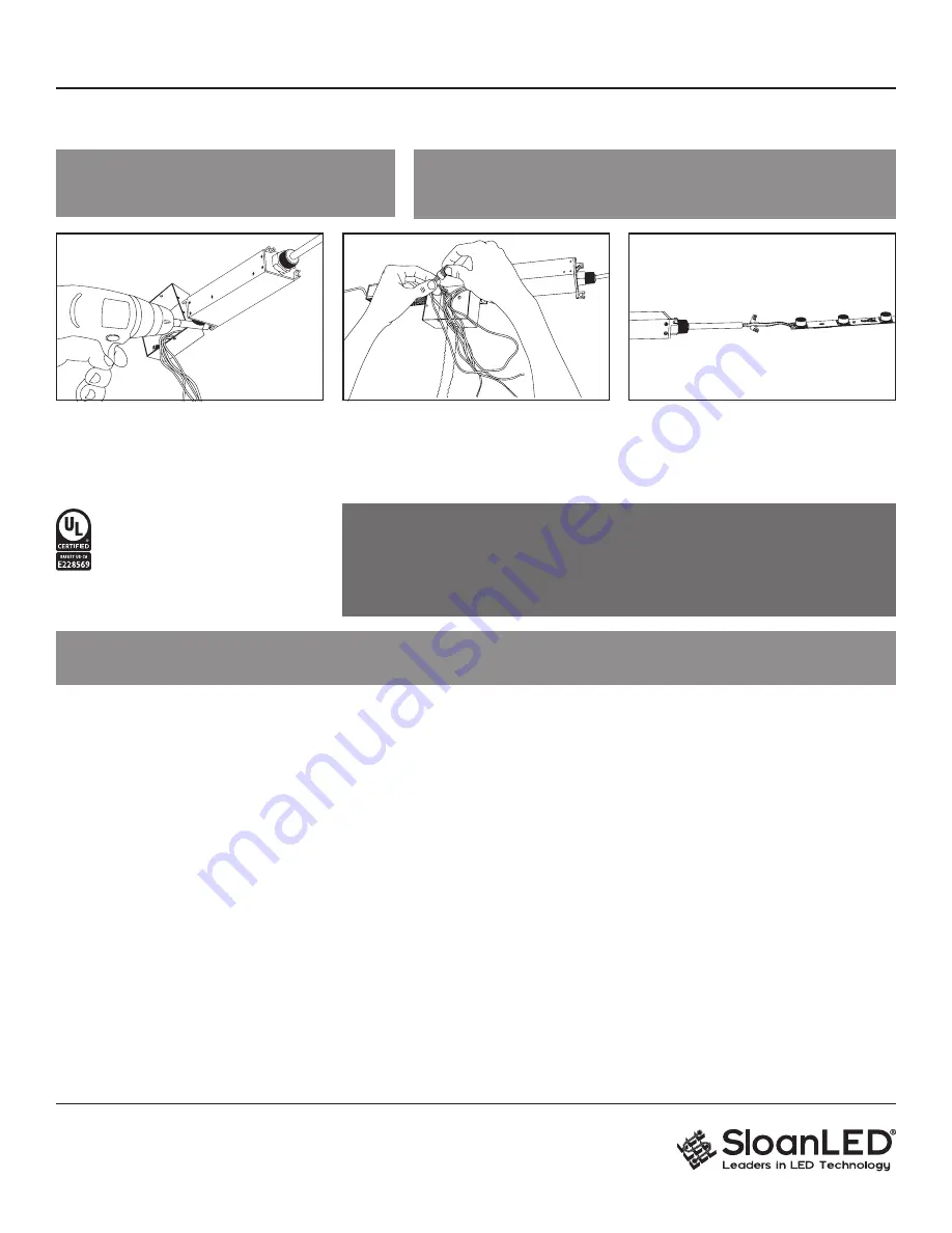 SloanLED PosterBOXID 701946-6WLNP1 Скачать руководство пользователя страница 2